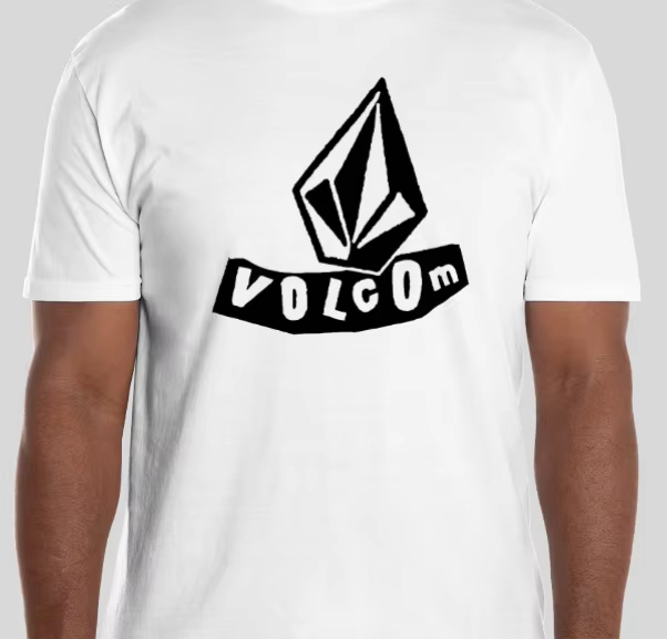 Streetwear Brand Tees - Volcom Uomo Donna T-shirt in cotone